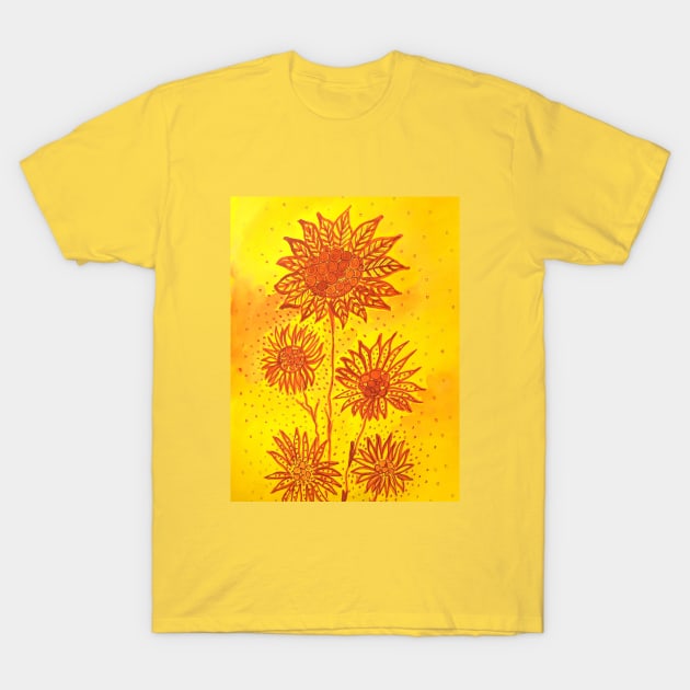 Floral design T-Shirt by Maltez